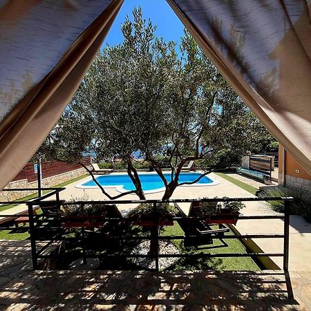 Holiday Home Magic View With Private Heated Pool Kaštela Exteriör bild